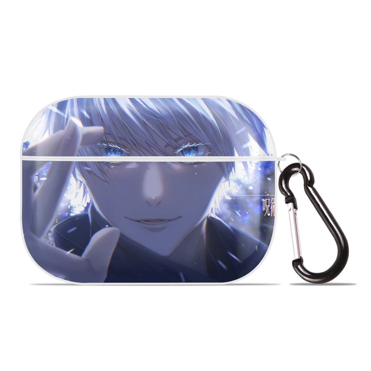 （画像用） 呪術廻戦 Jujutsu Kaisen 【AirPods Pro用】ハードシェル保護ケース 耐衝撃・防指紋・カラビナ付き商品仕様