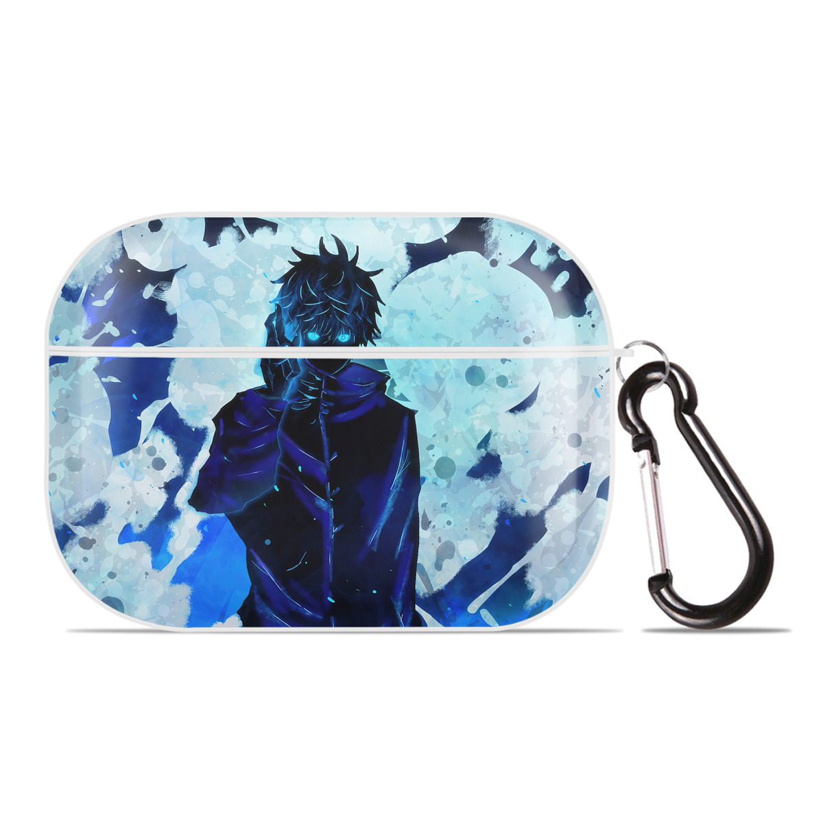 （画像用） 呪術廻戦 Jujutsu Kaisen 【AirPods Pro用】ハードシェル保護ケース 耐衝撃・防指紋・カラビナ付き商品仕様
