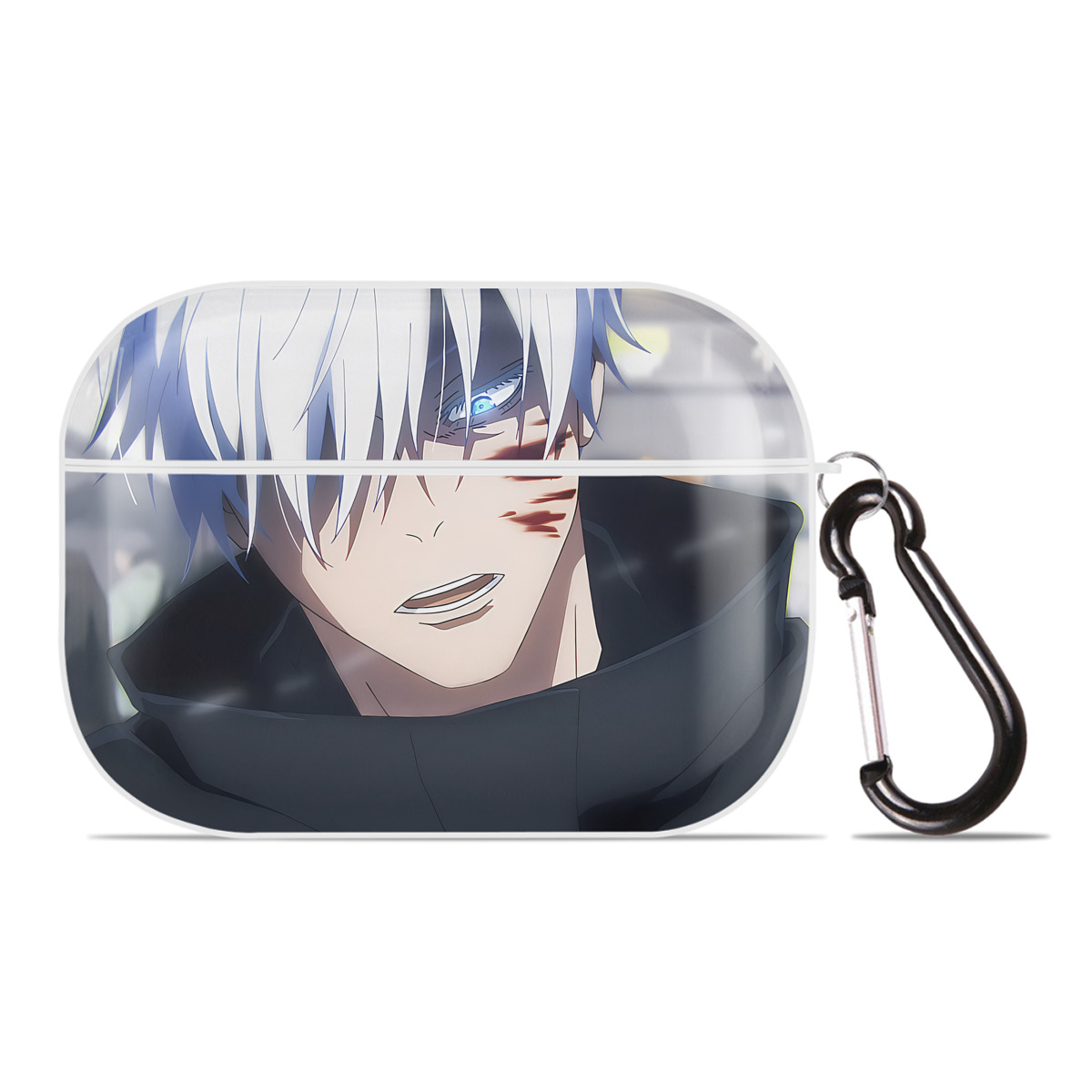 （画像用） 呪術廻戦 Jujutsu Kaisen 【AirPods Pro用】ハードシェル保護ケース 耐衝撃・防指紋・カラビナ付き商品仕様