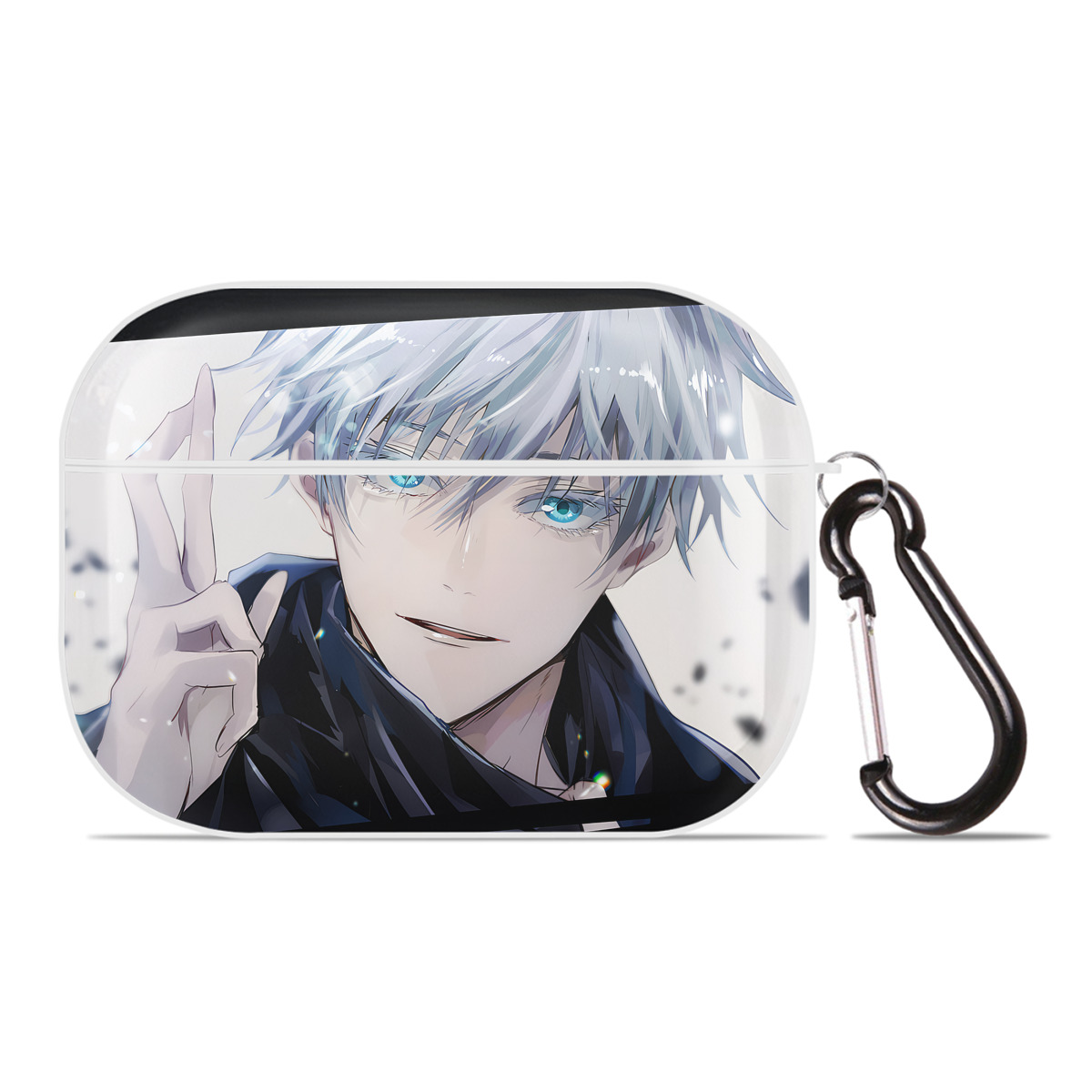 （画像用） 呪術廻戦 Jujutsu Kaisen 【AirPods Pro用】ハードシェル保護ケース 耐衝撃・防指紋・カラビナ付き商品仕様