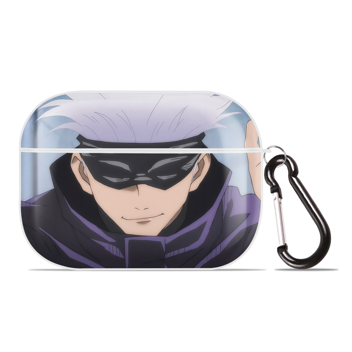 （画像用） 呪術廻戦 Jujutsu Kaisen 【AirPods Pro用】ハードシェル保護ケース 耐衝撃・防指紋・カラビナ付き商品仕様