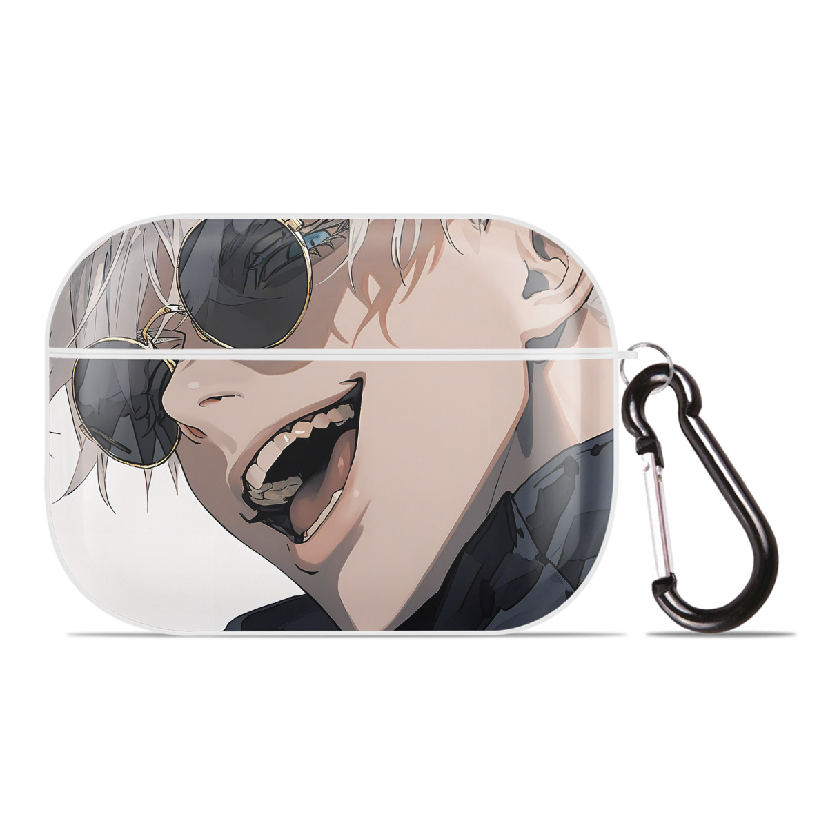 （画像用） 呪術廻戦 Jujutsu Kaisen 【AirPods Pro用】ハードシェル保護ケース 耐衝撃・防指紋・カラビナ付き商品仕様