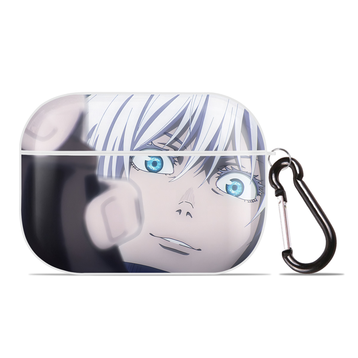 （画像用） 呪術廻戦 Jujutsu Kaisen 【AirPods Pro用】ハードシェル保護ケース 耐衝撃・防指紋・カラビナ付き商品仕様