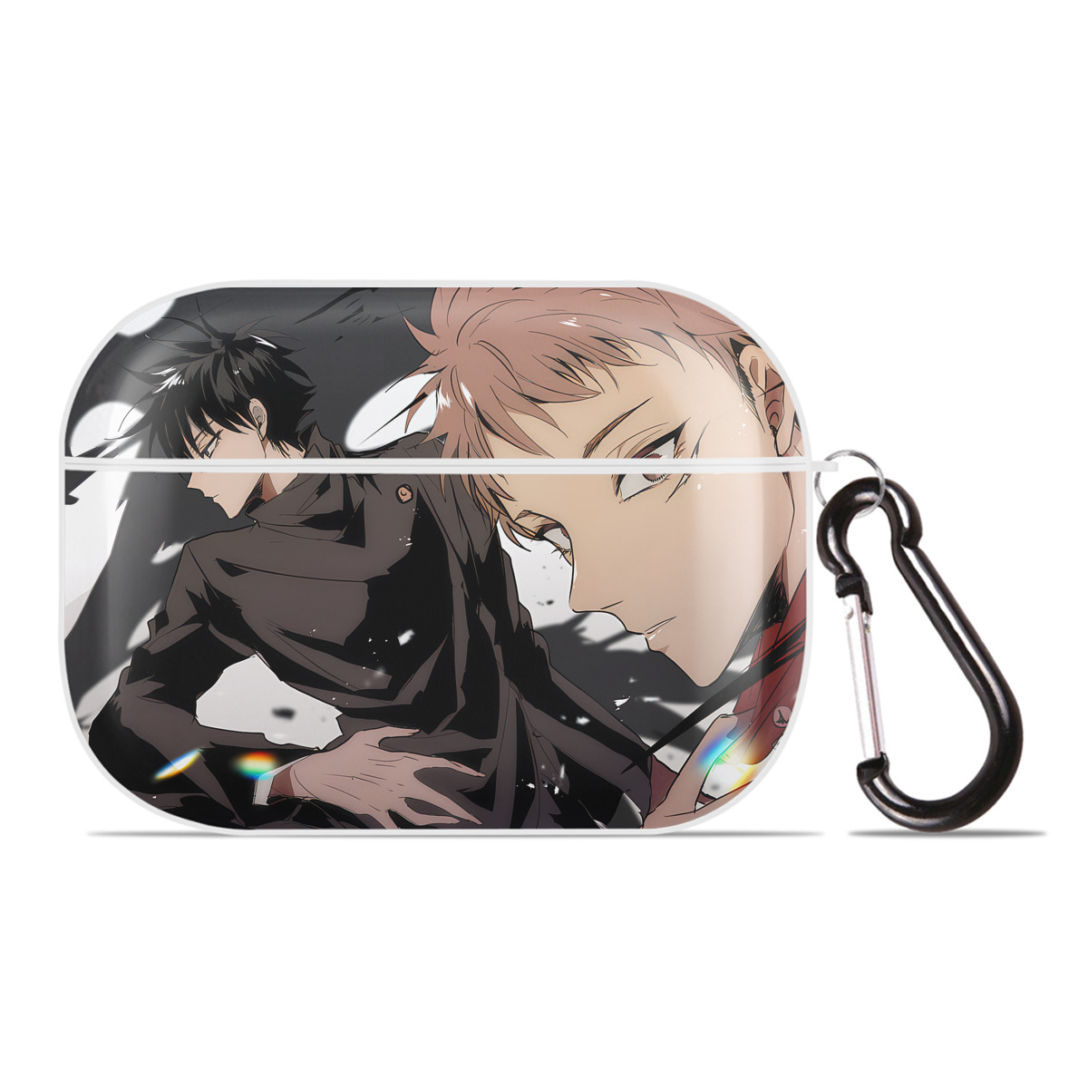 （画像用） 呪術廻戦 Jujutsu Kaisen 【AirPods Pro用】ハードシェル保護ケース 耐衝撃・防指紋・カラビナ付き商品仕様