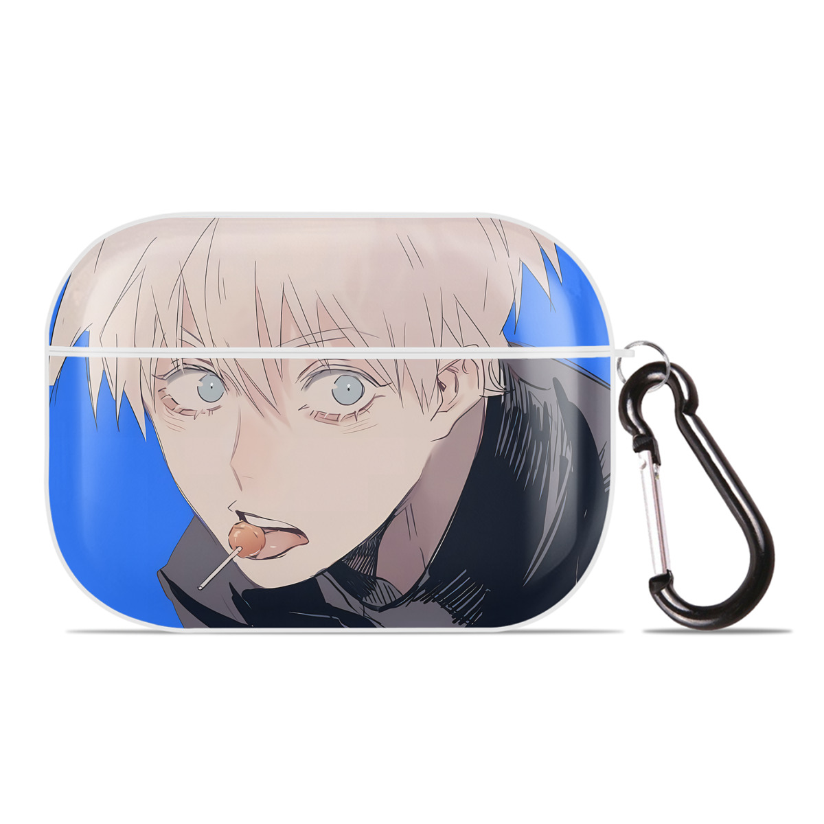 （画像用） 呪術廻戦 Jujutsu Kaisen 【AirPods Pro用】ハードシェル保護ケース 耐衝撃・防指紋・カラビナ付き商品仕様