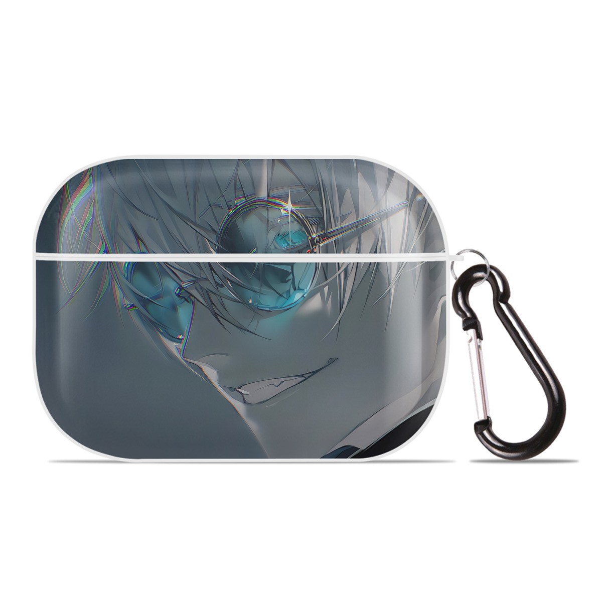 （画像用） 呪術廻戦 Jujutsu Kaisen 【AirPods Pro用】ハードシェル保護ケース 耐衝撃・防指紋・カラビナ付き商品仕様