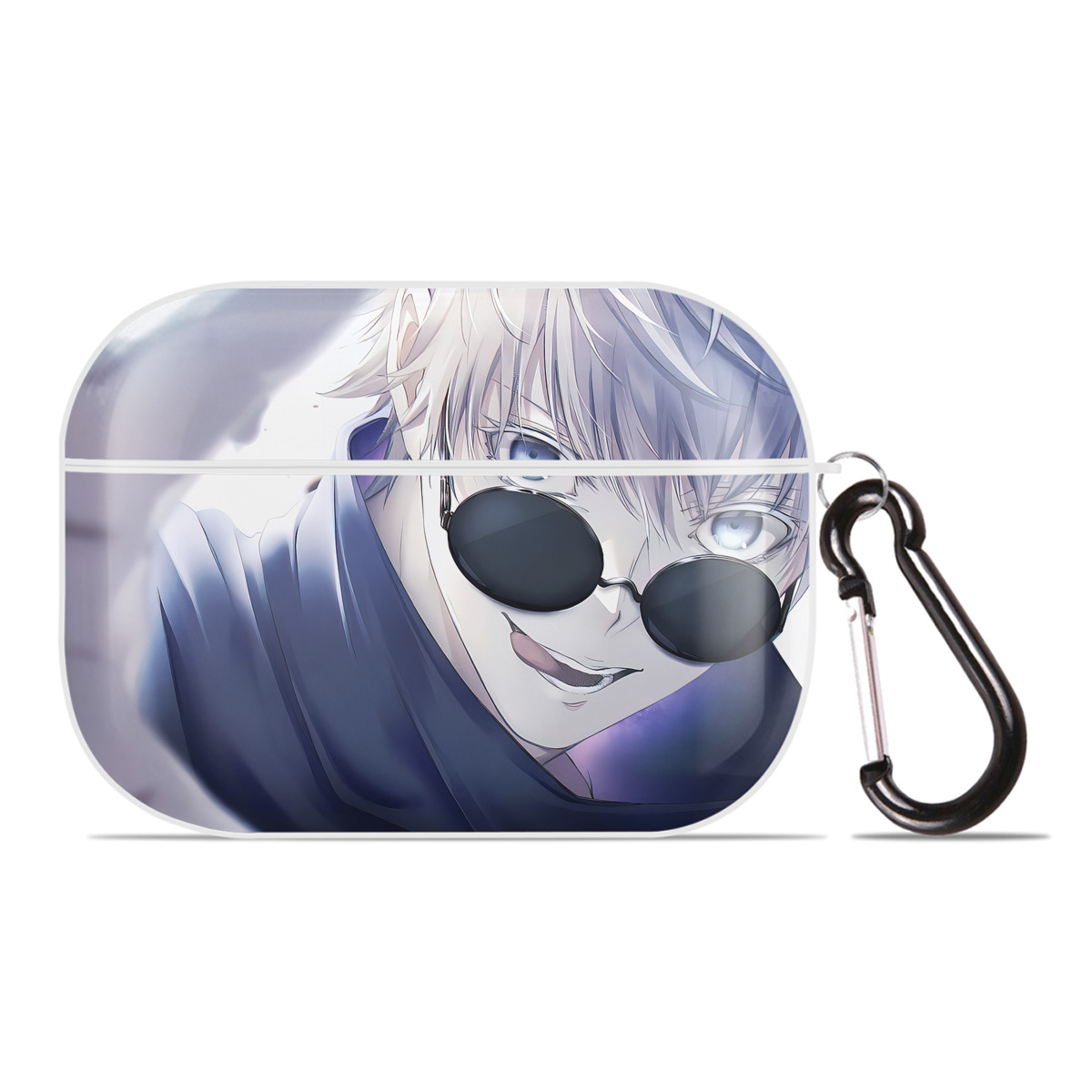 （画像用） 呪術廻戦 Jujutsu Kaisen 【AirPods Pro用】ハードシェル保護ケース 耐衝撃・防指紋・カラビナ付き商品仕様