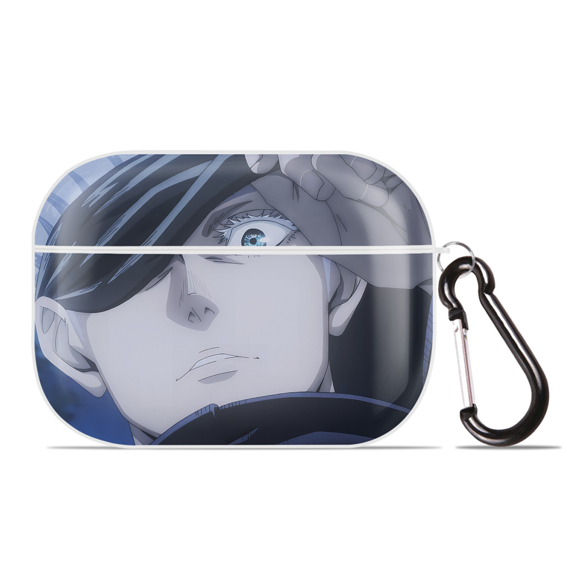 （画像用） 呪術廻戦 Jujutsu Kaisen 【AirPods Pro用】ハードシェル保護ケース 耐衝撃・防指紋・カラビナ付き商品仕様
