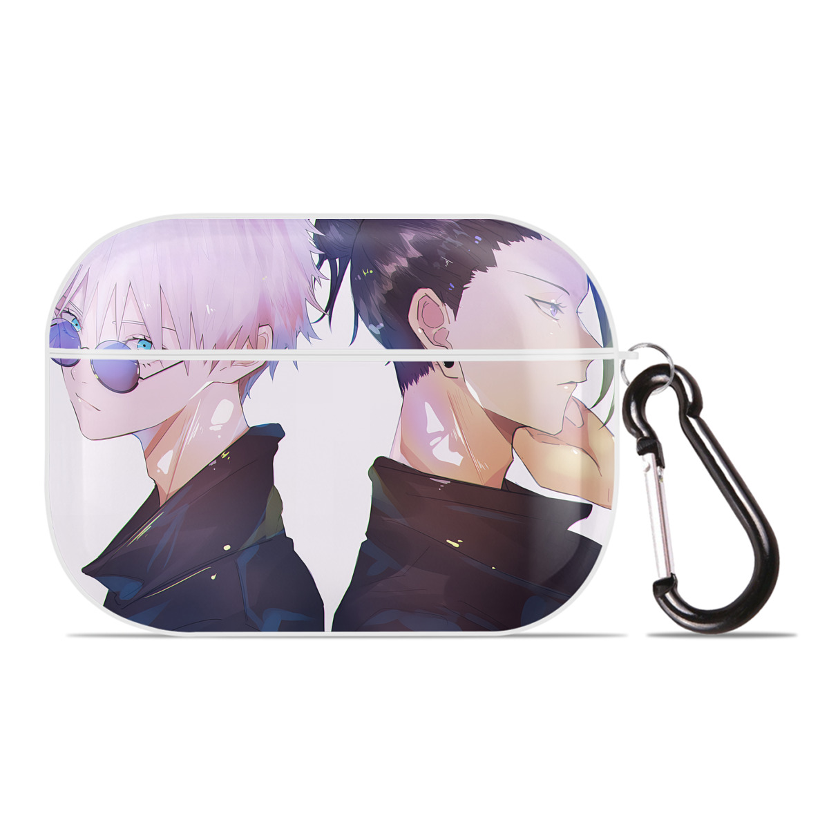 （画像用） 呪術廻戦 Jujutsu Kaisen 【AirPods Pro用】ハードシェル保護ケース 耐衝撃・防指紋・カラビナ付き商品仕様