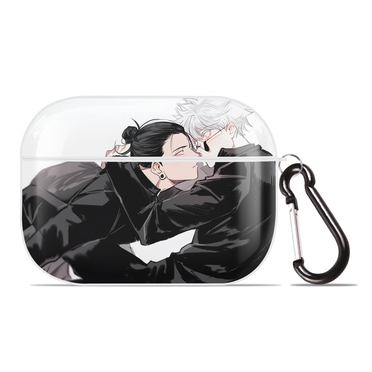 （画像用） 呪術廻戦 Jujutsu Kaisen 【AirPods Pro用】ハードシェル保護ケース 耐衝撃・防指紋・カラビナ付き商品仕様