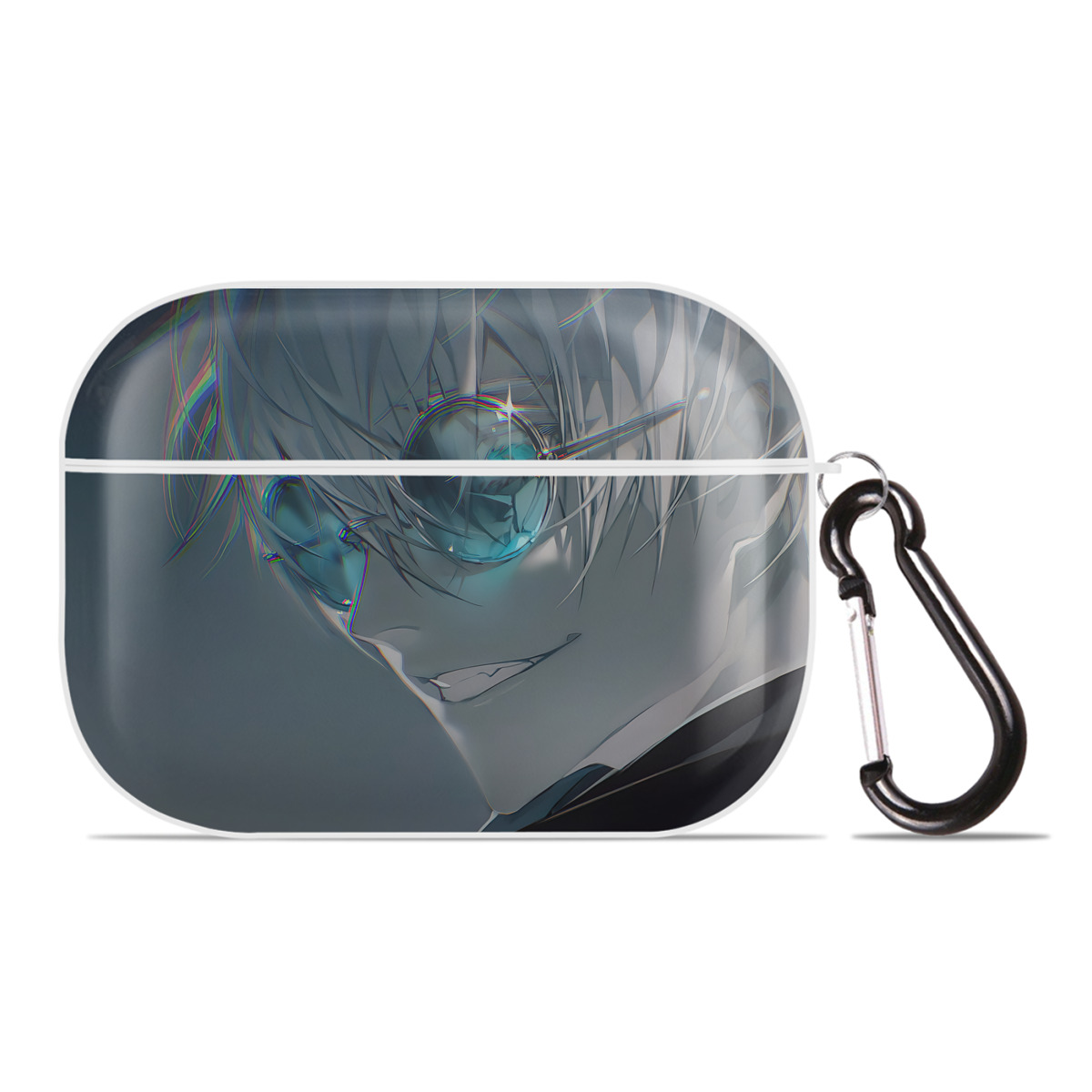 （画像用） 呪術廻戦 Jujutsu Kaisen 【AirPods Pro用】ハードシェル保護ケース 耐衝撃・防指紋・カラビナ付き商品仕様