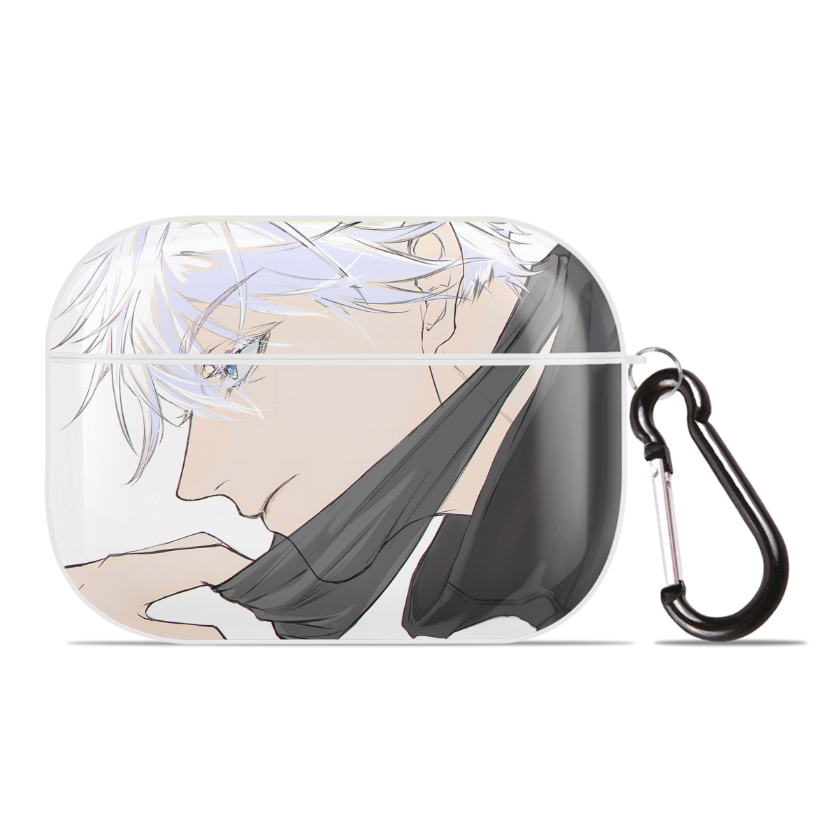 （画像用） 呪術廻戦 Jujutsu Kaisen 【AirPods Pro用】ハードシェル保護ケース 耐衝撃・防指紋・カラビナ付き商品仕様