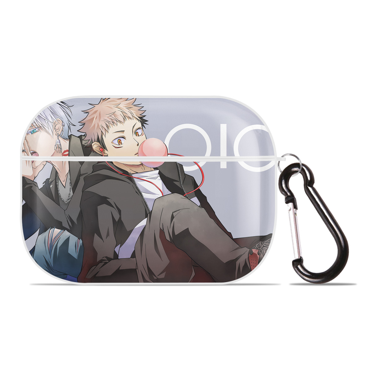 （画像用） 呪術廻戦 Jujutsu Kaisen 【AirPods Pro用】ハードシェル保護ケース 耐衝撃・防指紋・カラビナ付き商品仕様