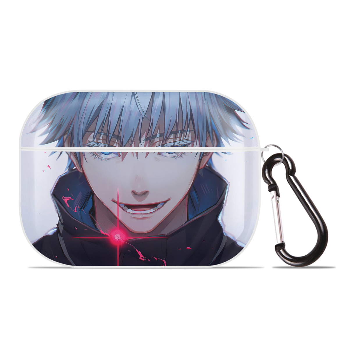 （画像用） 呪術廻戦 Jujutsu Kaisen 【AirPods Pro用】ハードシェル保護ケース 耐衝撃・防指紋・カラビナ付き商品仕様
