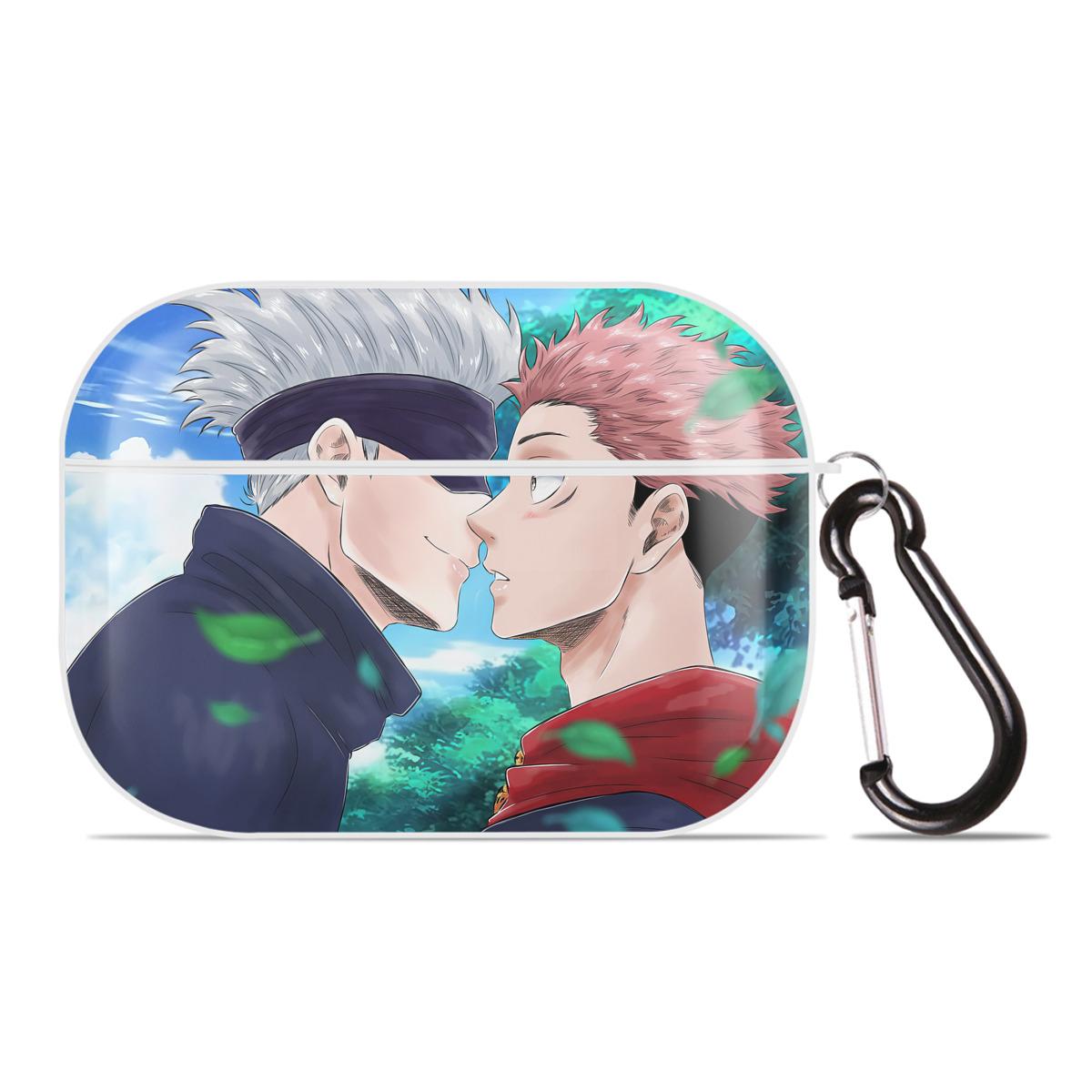 （画像用） 呪術廻戦 Jujutsu Kaisen 【AirPods Pro用】ハードシェル保護ケース 耐衝撃・防指紋・カラビナ付き商品仕様