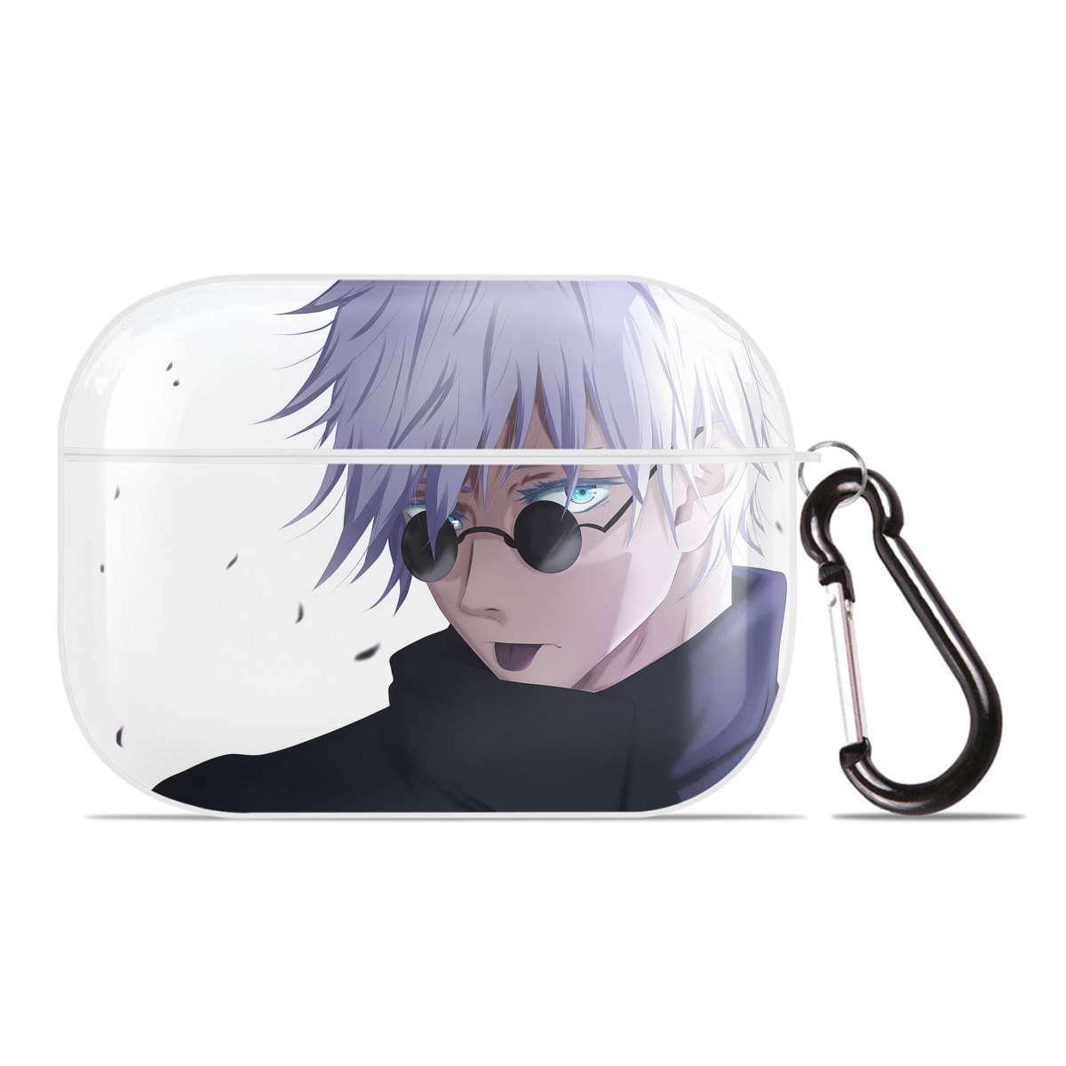 （画像用） 呪術廻戦 Jujutsu Kaisen 【AirPods Pro用】ハードシェル保護ケース 耐衝撃・防指紋・カラビナ付き商品仕様