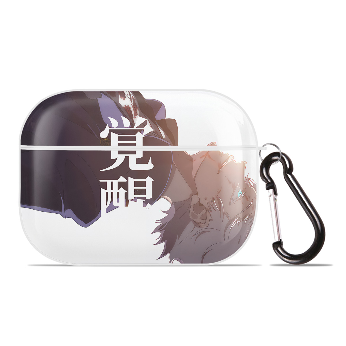 （画像用） 呪術廻戦 Jujutsu Kaisen 【AirPods Pro用】ハードシェル保護ケース 耐衝撃・防指紋・カラビナ付き商品仕様