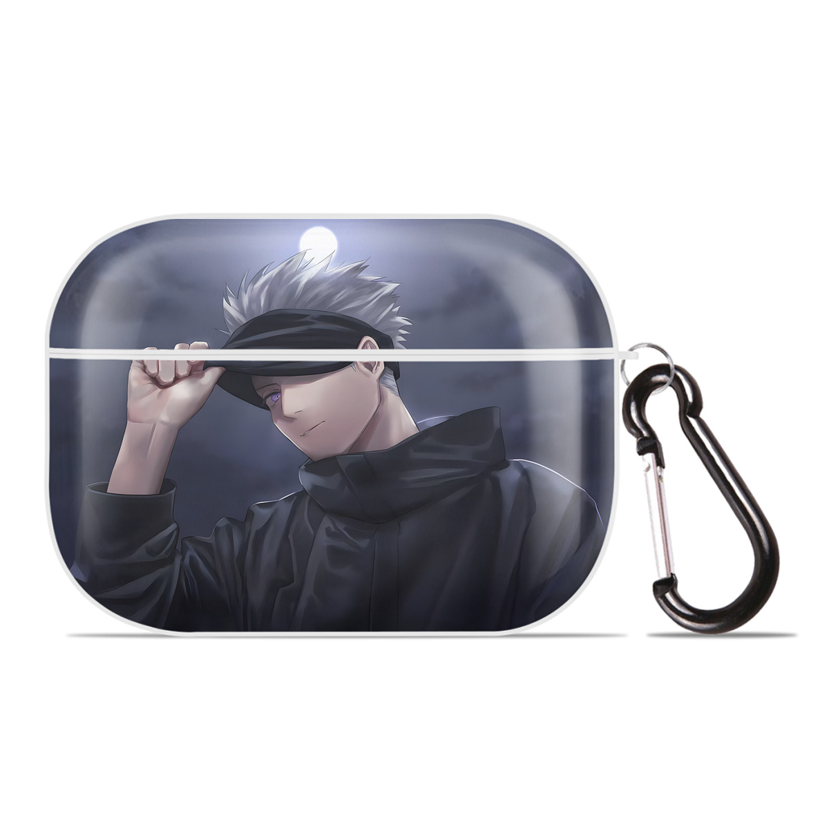 （画像用） 呪術廻戦 Jujutsu Kaisen 【AirPods Pro用】ハードシェル保護ケース 耐衝撃・防指紋・カラビナ付き商品仕様