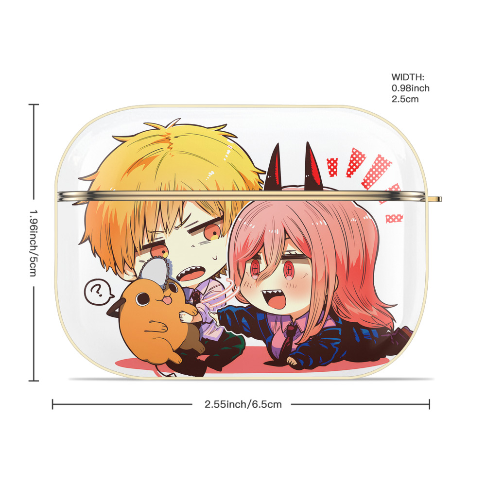 呪術廻戦 Jujutsu Kaisen 【AirPods Pro用】ハードシェル保護ケース｜耐衝撃・防指紋・カラビナ付き商品仕様