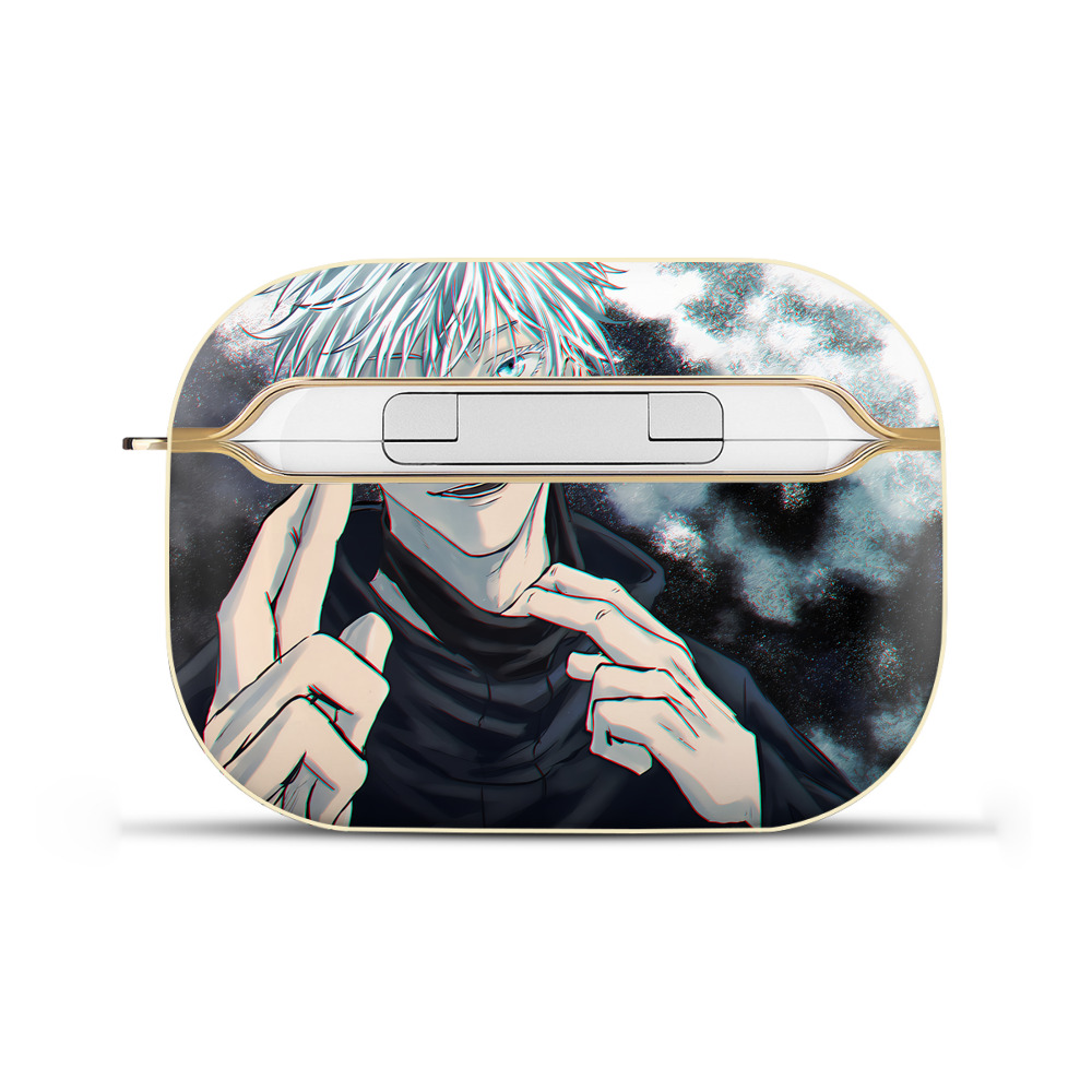 （画像用） 呪術廻戦 Jujutsu Kaisen 【AirPods Pro用】ハードシェル保護ケース｜耐衝撃・防指紋・カラビナ付き商品仕様