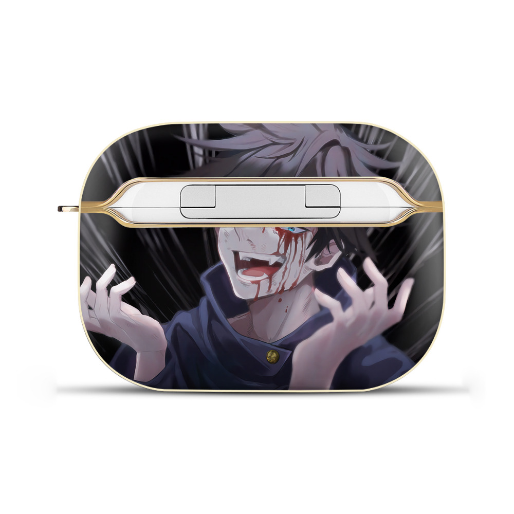 （画像用） 呪術廻戦 Jujutsu Kaisen 【AirPods Pro用】ハードシェル保護ケース｜耐衝撃・防指紋・カラビナ付き商品仕様
