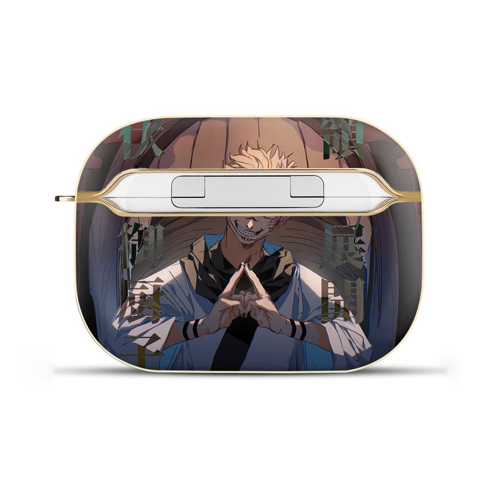 （画像用） 呪術廻戦 Jujutsu Kaisen 【AirPods Pro用】ハードシェル保護ケース｜耐衝撃・防指紋・カラビナ付き商品仕様