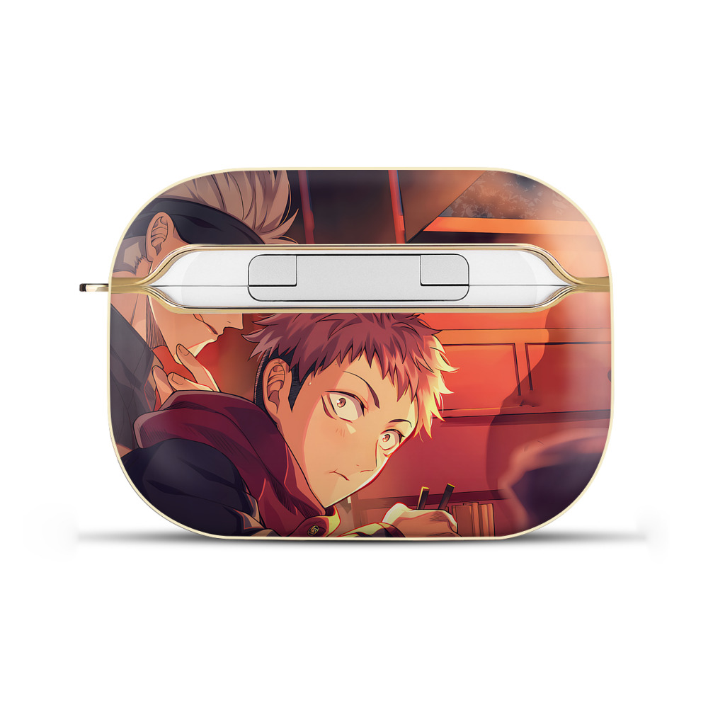 （画像用） 呪術廻戦 Jujutsu Kaisen 【AirPods Pro用】ハードシェル保護ケース｜耐衝撃・防指紋・カラビナ付き商品仕様