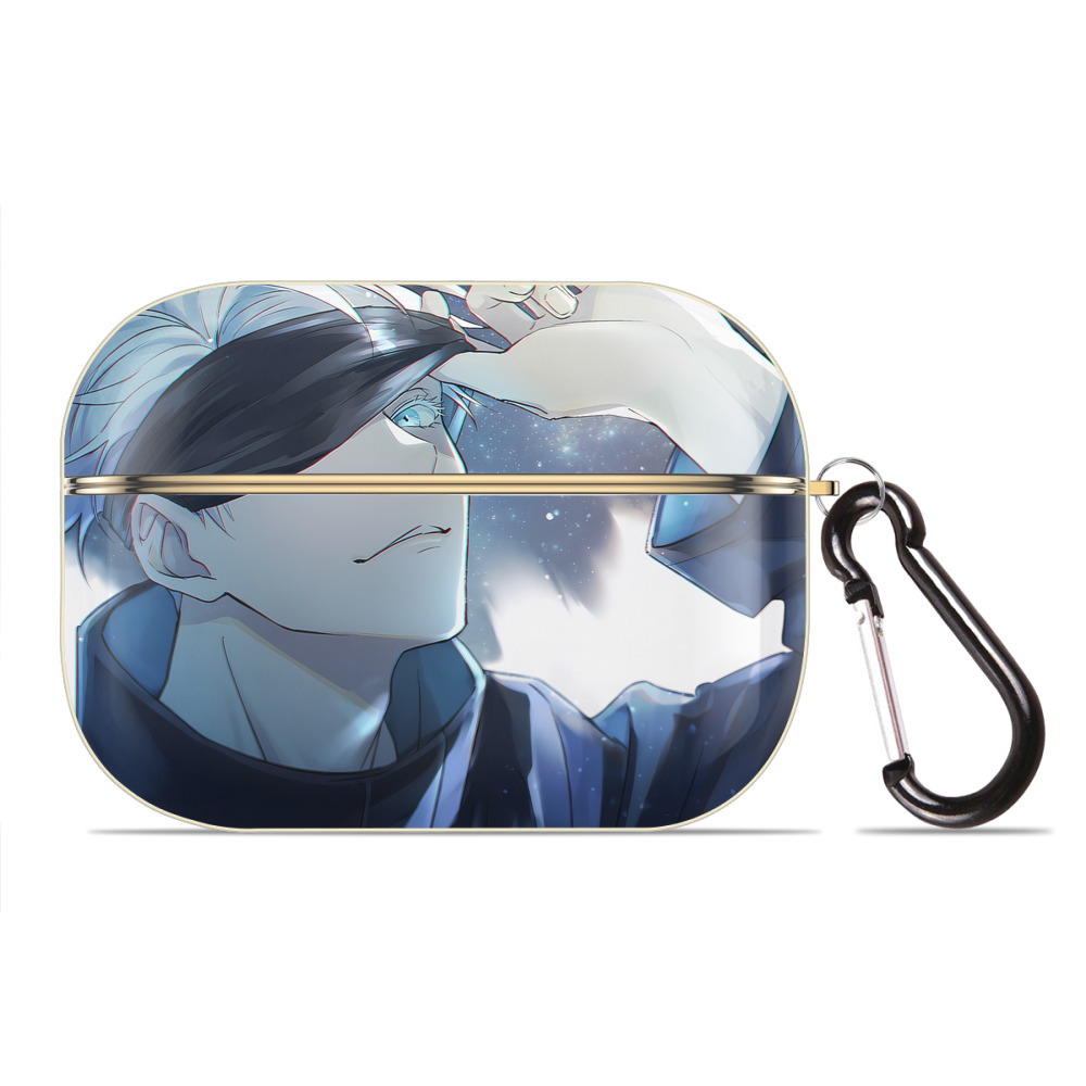 （画像用） 呪術廻戦 Jujutsu Kaisen 【AirPods Pro用】ハードシェル保護ケース｜耐衝撃・防指紋・カラビナ付き商品仕様
