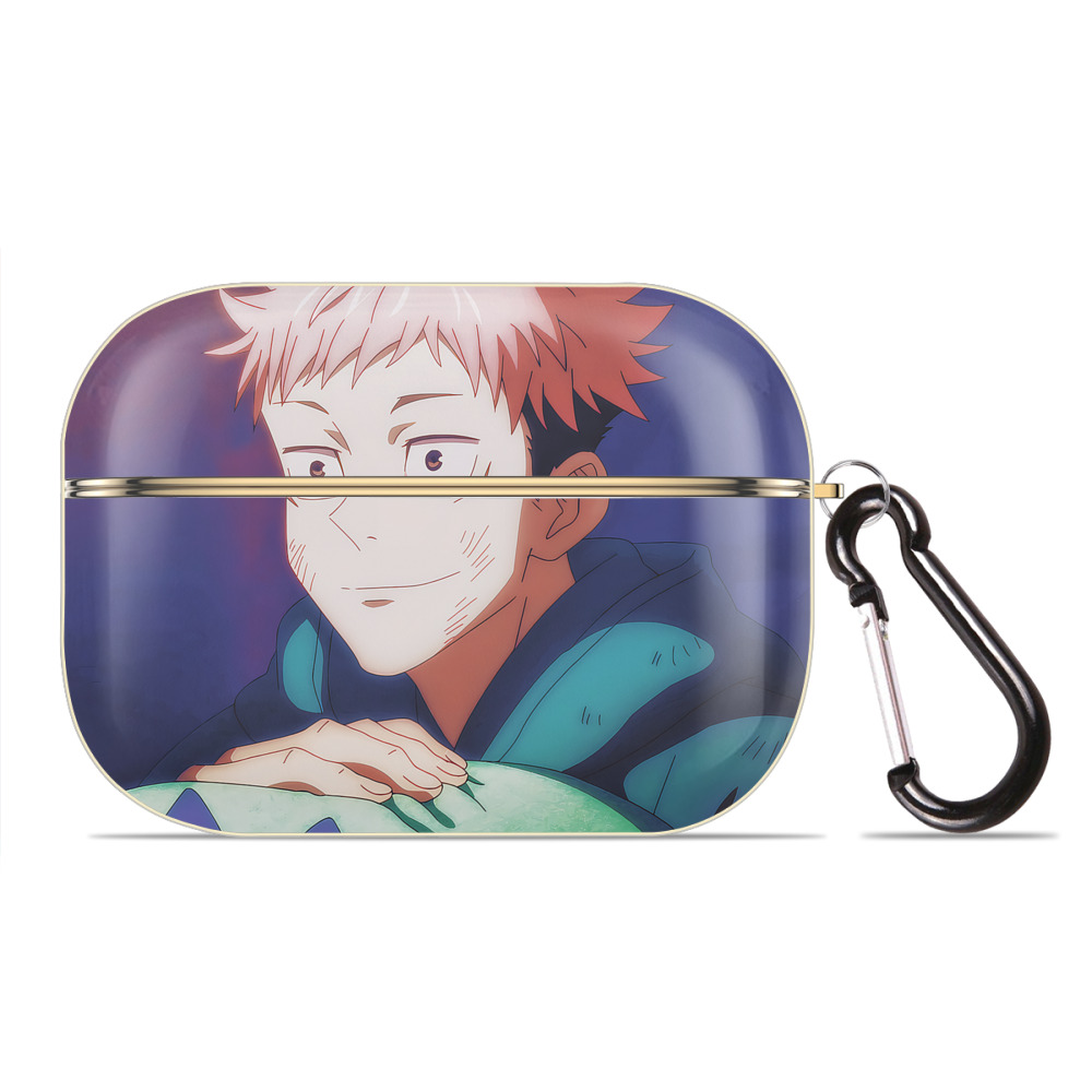 （画像用） 呪術廻戦 Jujutsu Kaisen 【AirPods Pro用】ハードシェル保護ケース｜耐衝撃・防指紋・カラビナ付き商品仕様