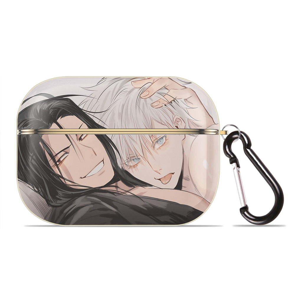 （画像用） 呪術廻戦 Jujutsu Kaisen 【AirPods Pro用】ハードシェル保護ケース｜耐衝撃・防指紋・カラビナ付き商品仕様
