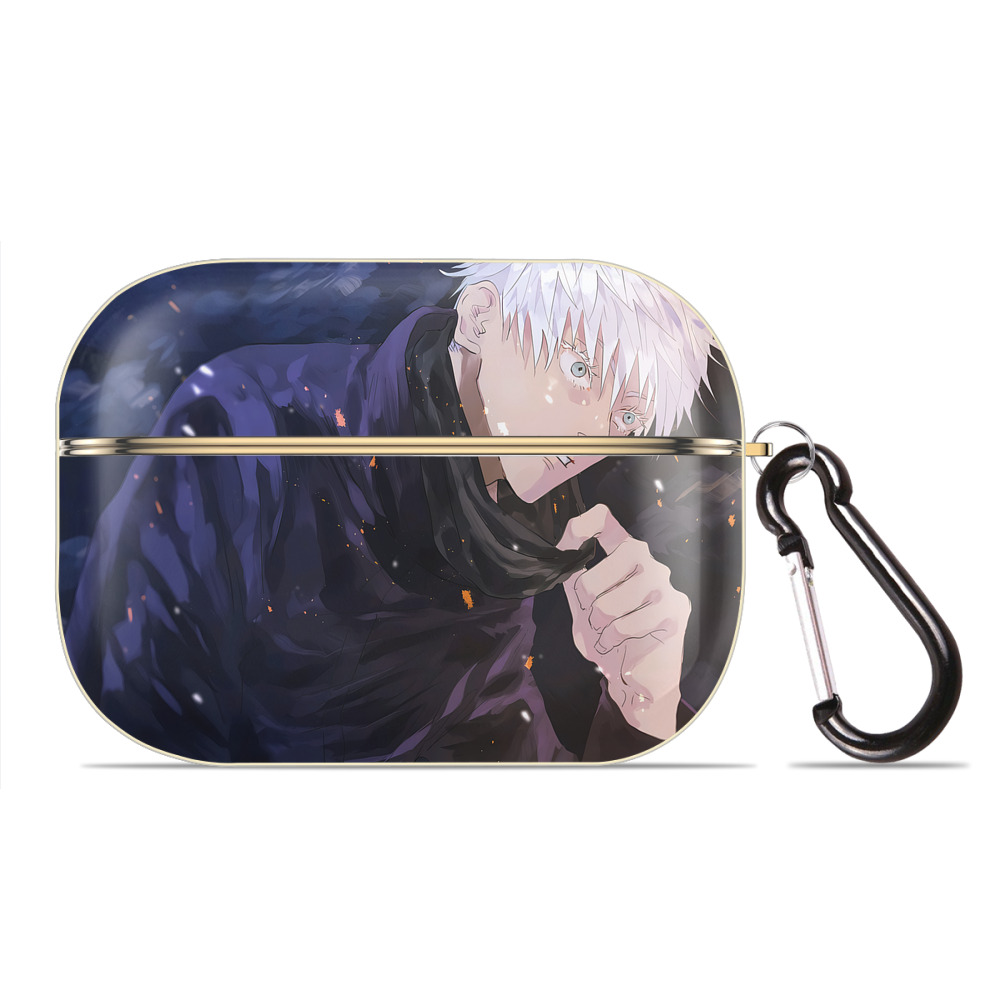 （画像用） 呪術廻戦 Jujutsu Kaisen 【AirPods Pro用】ハードシェル保護ケース｜耐衝撃・防指紋・カラビナ付き商品仕様
