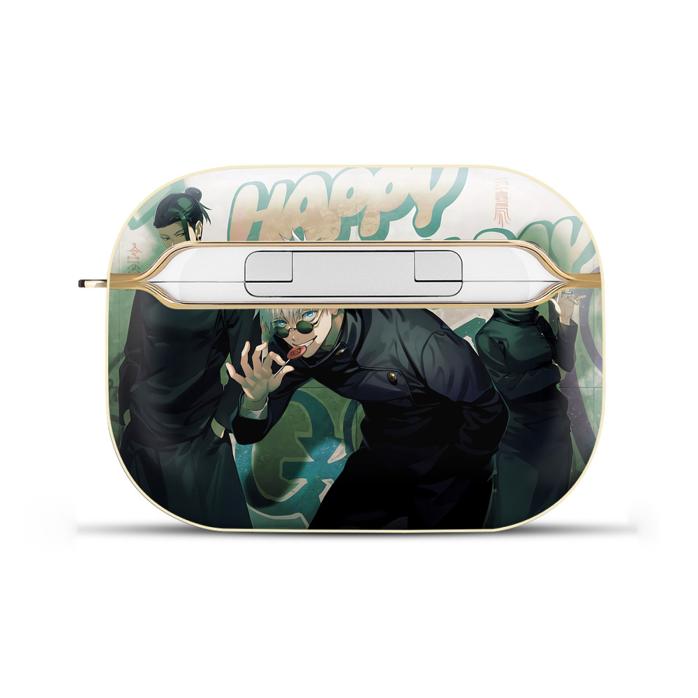 （画像用） 呪術廻戦 Jujutsu Kaisen 【AirPods Pro用】ハードシェル保護ケース｜耐衝撃・防指紋・カラビナ付き商品仕様
