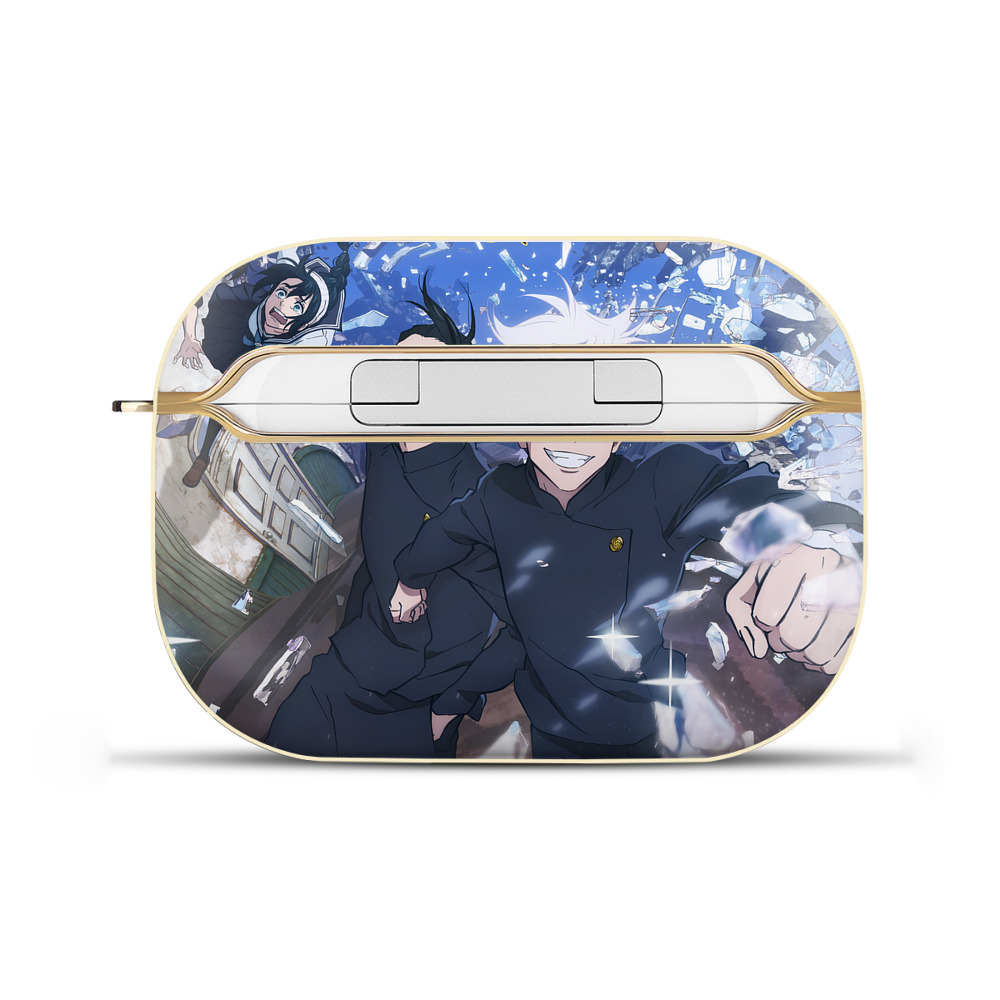 （画像用） 呪術廻戦 Jujutsu Kaisen 【AirPods Pro用】ハードシェル保護ケース｜耐衝撃・防指紋・カラビナ付き商品仕様