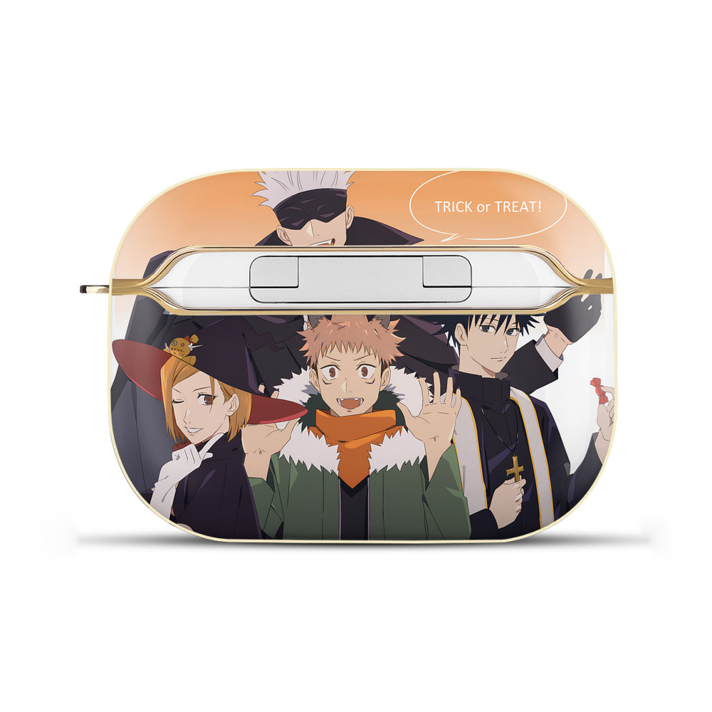 （画像用） 呪術廻戦 Jujutsu Kaisen 【AirPods Pro用】ハードシェル保護ケース｜耐衝撃・防指紋・カラビナ付き商品仕様