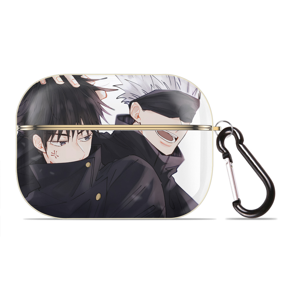 （画像用） 呪術廻戦 Jujutsu Kaisen 【AirPods Pro用】ハードシェル保護ケース｜耐衝撃・防指紋・カラビナ付き商品仕様