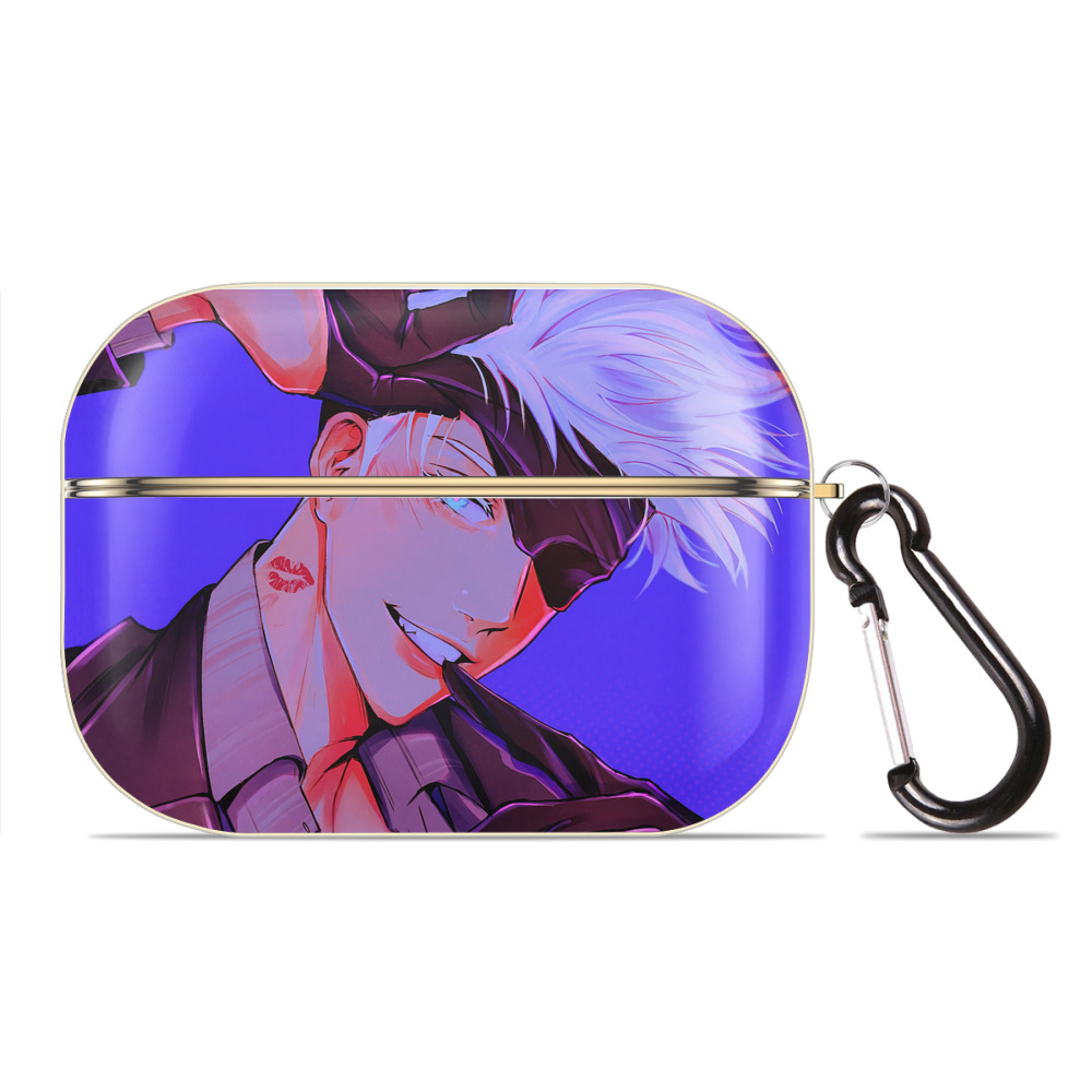 （画像用） 呪術廻戦 Jujutsu Kaisen 【AirPods Pro用】ハードシェル保護ケース｜耐衝撃・防指紋・カラビナ付き商品仕様