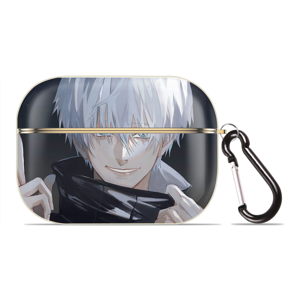 （画像用） 呪術廻戦 Jujutsu Kaisen 【AirPods Pro用】ハードシェル保護ケース｜耐衝撃・防指紋・カラビナ付き商品仕様