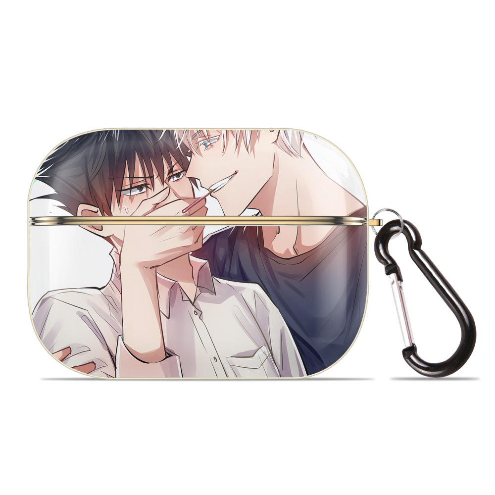 （画像用） 呪術廻戦 Jujutsu Kaisen 【AirPods Pro用】ハードシェル保護ケース｜耐衝撃・防指紋・カラビナ付き商品仕様