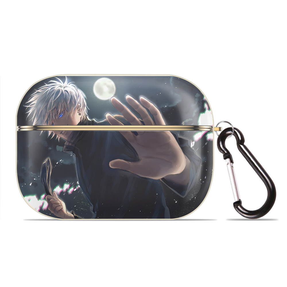 （画像用） 呪術廻戦 Jujutsu Kaisen 【AirPods Pro用】ハードシェル保護ケース｜耐衝撃・防指紋・カラビナ付き商品仕様