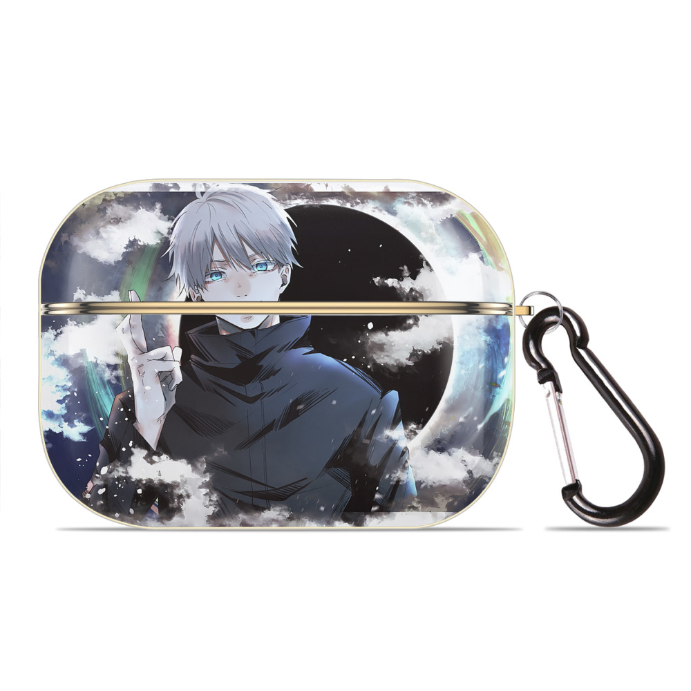 （画像用） 呪術廻戦 Jujutsu Kaisen 【AirPods Pro用】ハードシェル保護ケース｜耐衝撃・防指紋・カラビナ付き商品仕様
