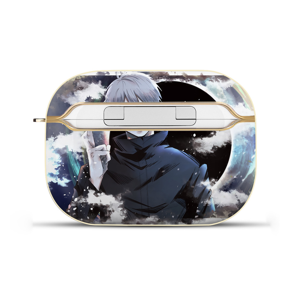 （画像用） 呪術廻戦 Jujutsu Kaisen 【AirPods Pro用】ハードシェル保護ケース｜耐衝撃・防指紋・カラビナ付き商品仕様