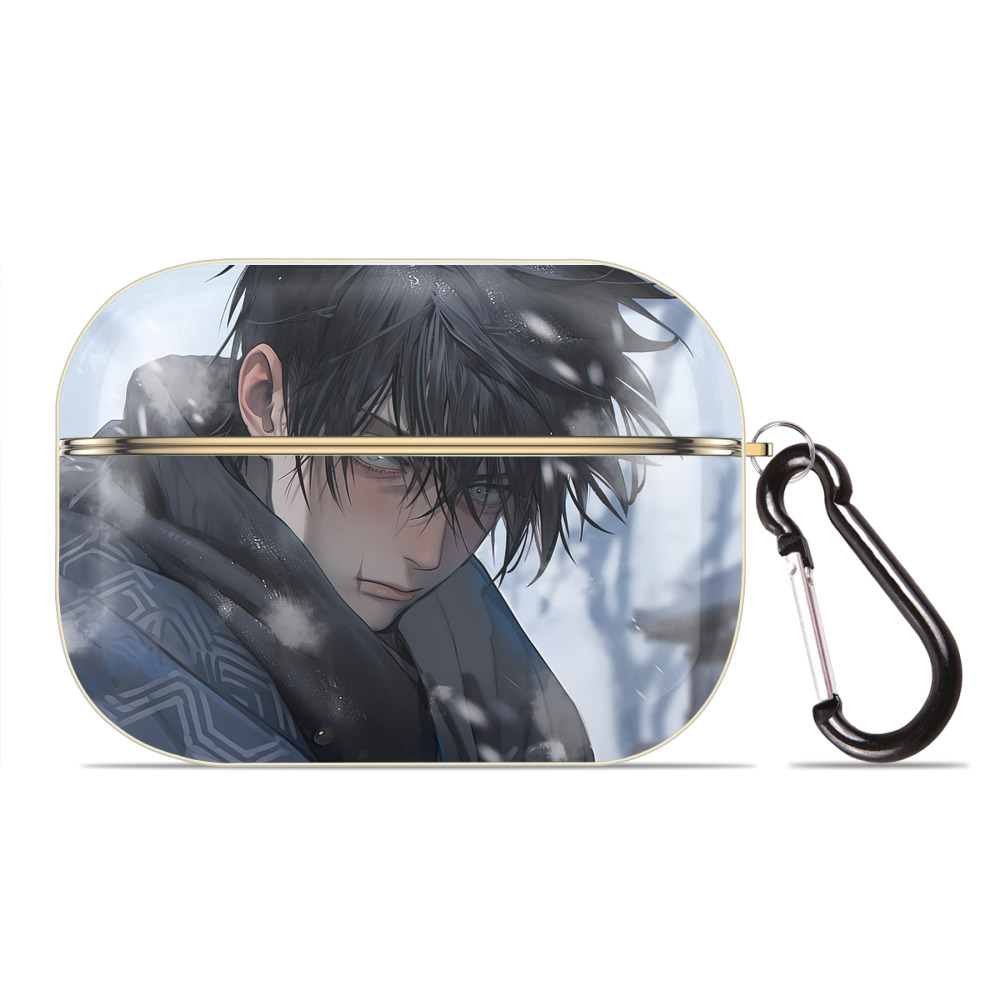（画像用） 呪術廻戦 Jujutsu Kaisen 【AirPods Pro用】ハードシェル保護ケース｜耐衝撃・防指紋・カラビナ付き商品仕様
