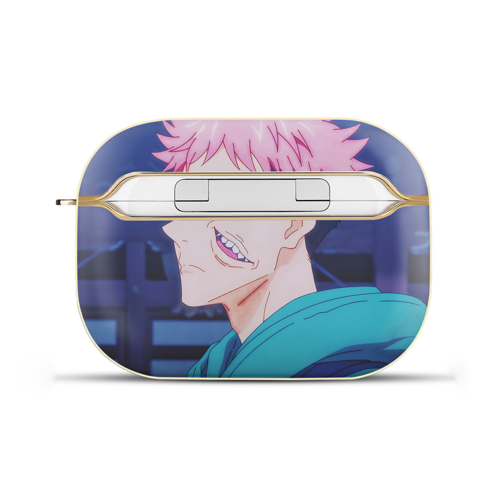 （画像用） 呪術廻戦 Jujutsu Kaisen 【AirPods Pro用】ハードシェル保護ケース｜耐衝撃・防指紋・カラビナ付き商品仕様