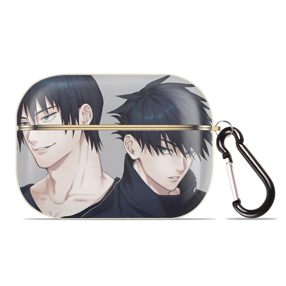 （画像用） 呪術廻戦 Jujutsu Kaisen 【AirPods Pro用】ハードシェル保護ケース｜耐衝撃・防指紋・カラビナ付き商品仕様