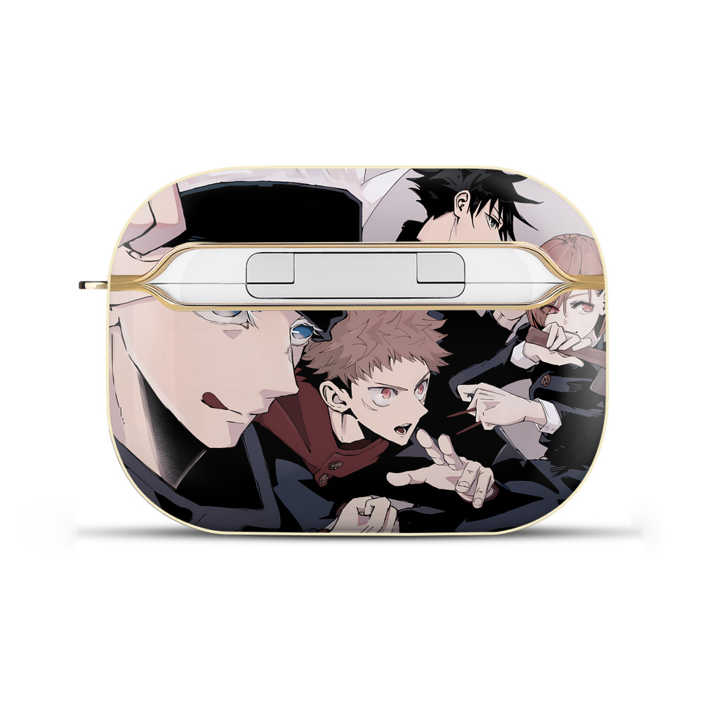 （画像用） 呪術廻戦 Jujutsu Kaisen 【AirPods Pro用】ハードシェル保護ケース｜耐衝撃・防指紋・カラビナ付き商品仕様