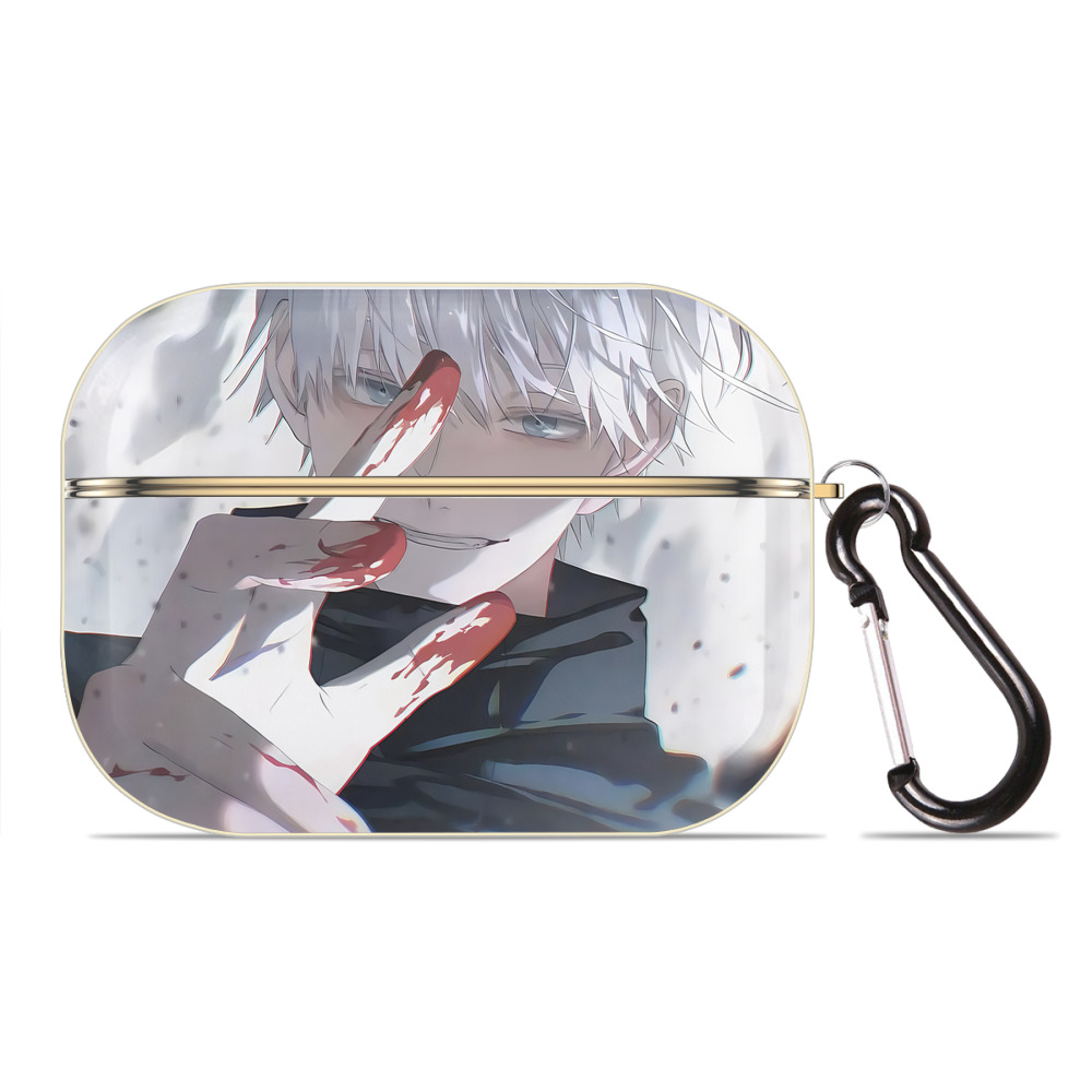 （画像用） 呪術廻戦 Jujutsu Kaisen 【AirPods Pro用】ハードシェル保護ケース｜耐衝撃・防指紋・カラビナ付き商品仕様