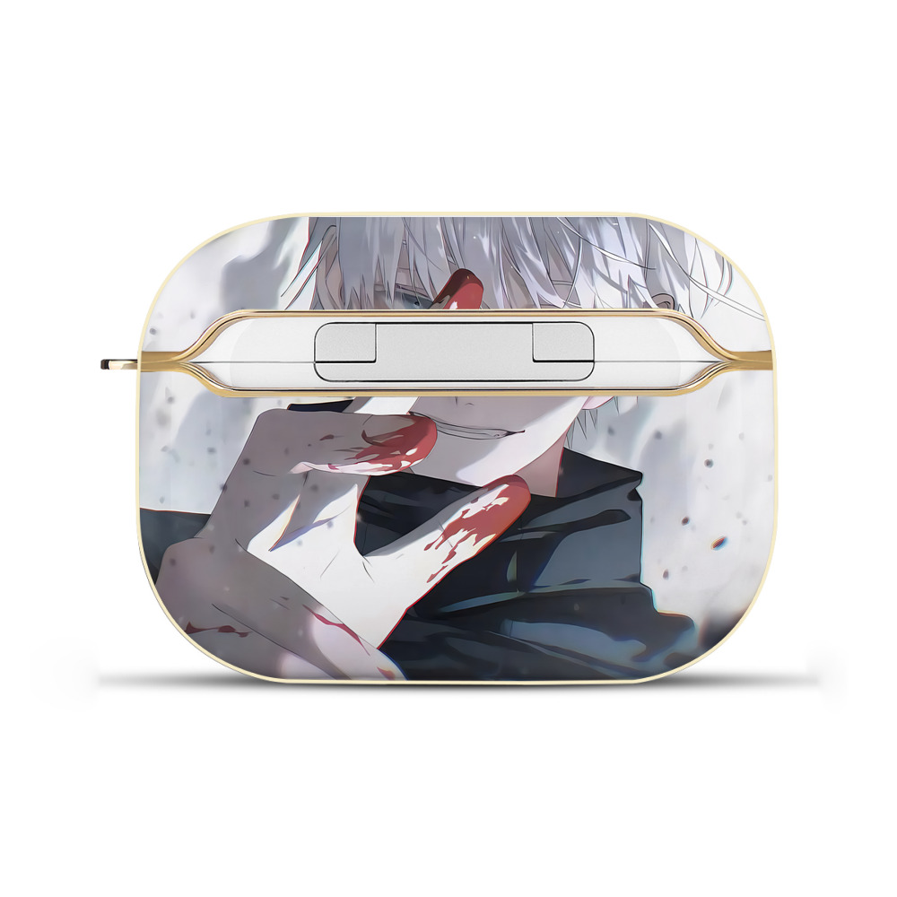（画像用） 呪術廻戦 Jujutsu Kaisen 【AirPods Pro用】ハードシェル保護ケース｜耐衝撃・防指紋・カラビナ付き商品仕様