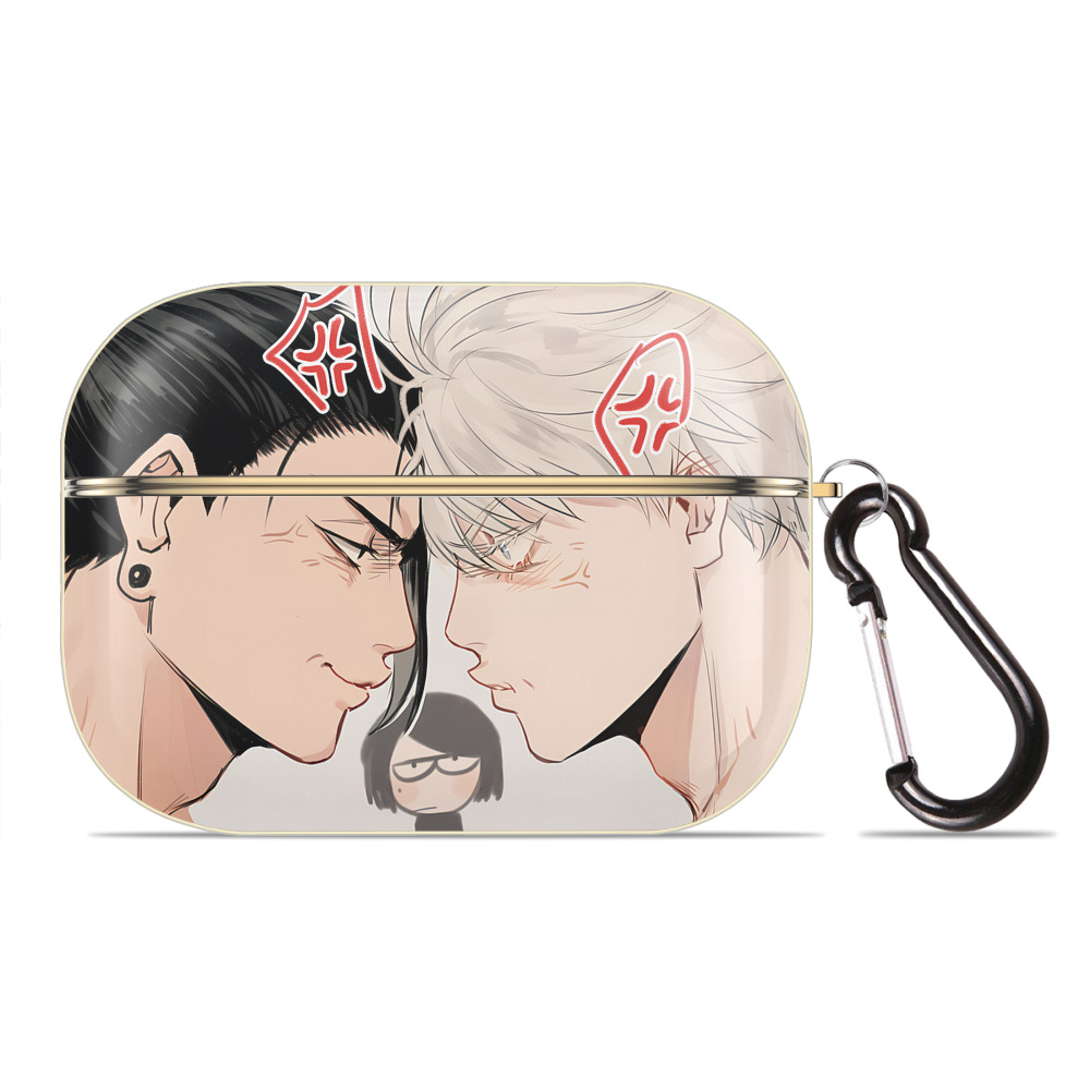 （画像用） 呪術廻戦 Jujutsu Kaisen 【AirPods Pro用】ハードシェル保護ケース｜耐衝撃・防指紋・カラビナ付き商品仕様