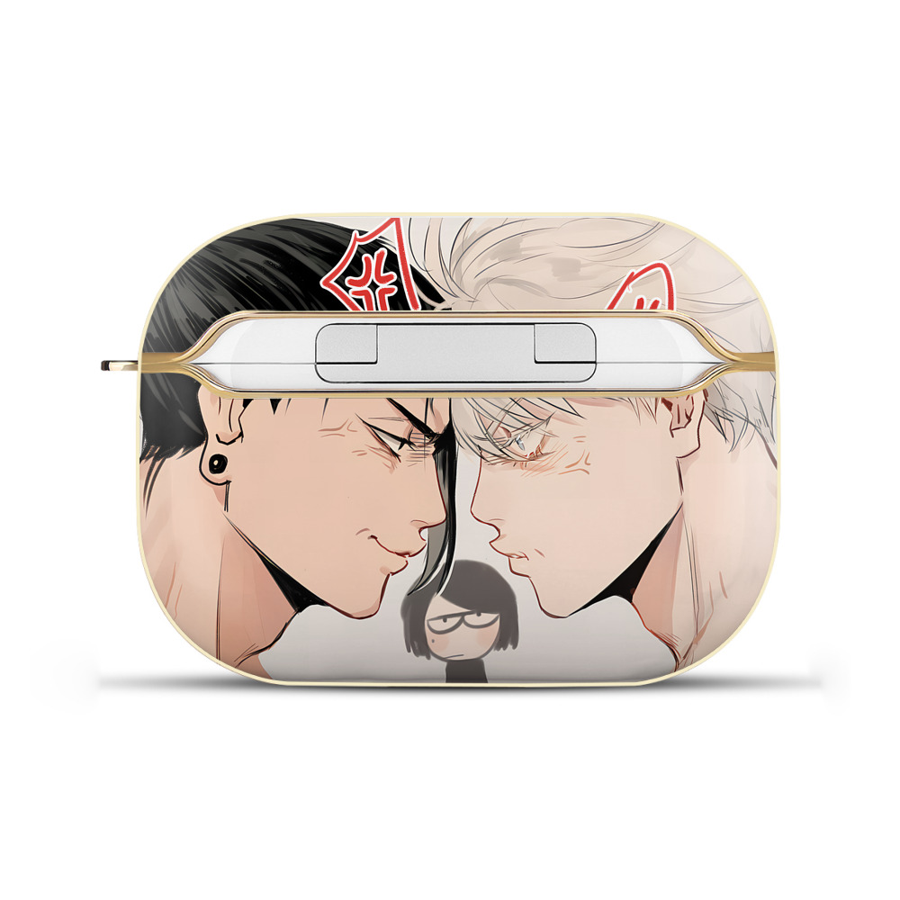 （画像用） 呪術廻戦 Jujutsu Kaisen 【AirPods Pro用】ハードシェル保護ケース｜耐衝撃・防指紋・カラビナ付き商品仕様
