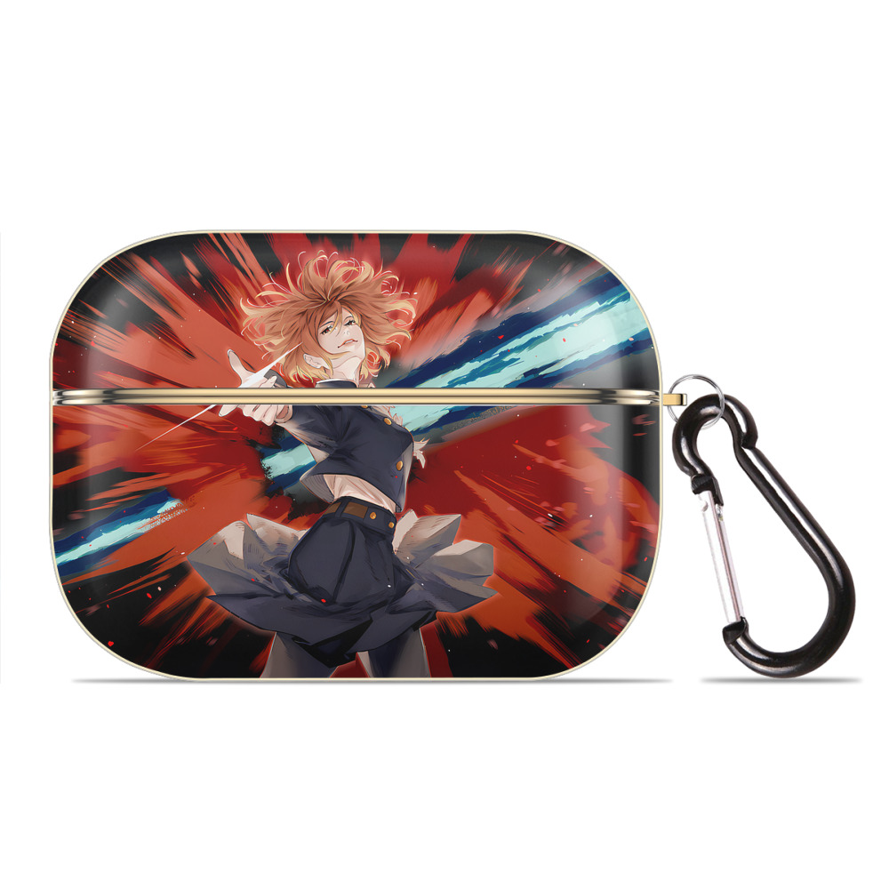 （画像用） 呪術廻戦 Jujutsu Kaisen 【AirPods Pro用】ハードシェル保護ケース｜耐衝撃・防指紋・カラビナ付き商品仕様